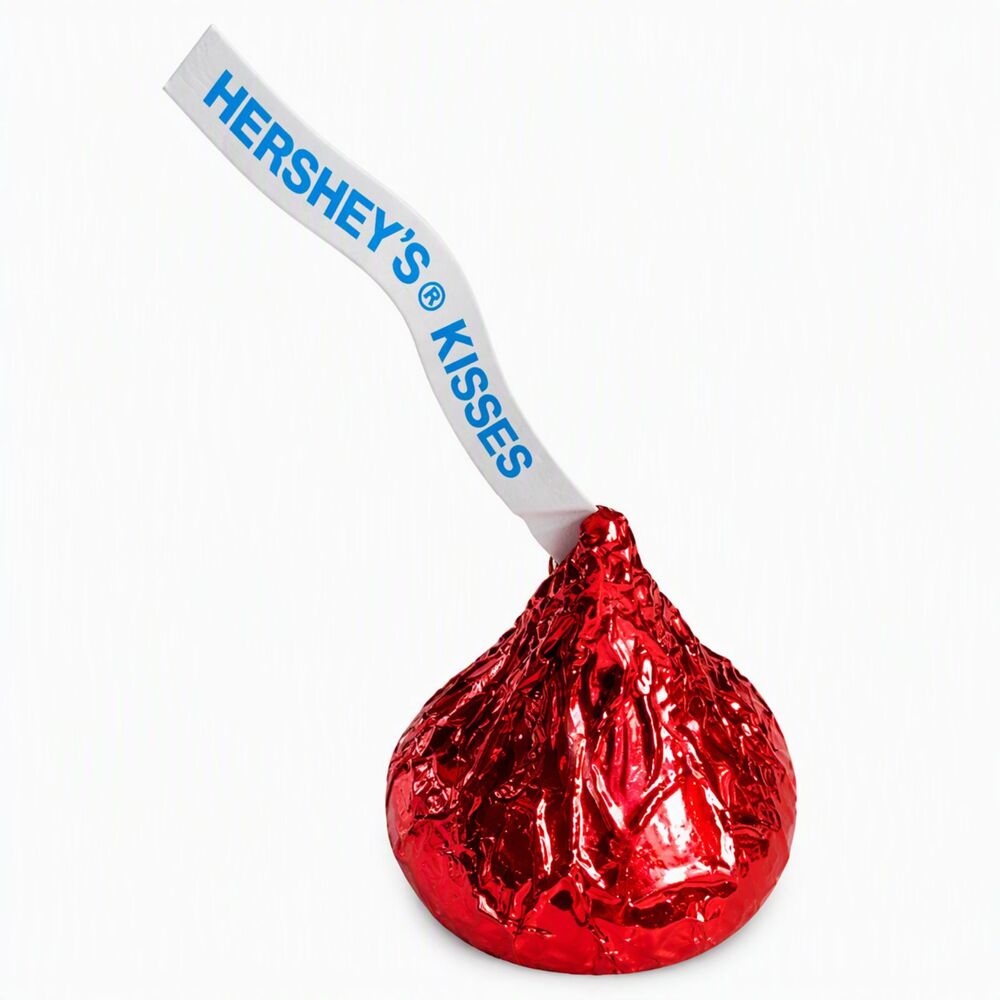 VTG Retro 1989 Shiny Red Hallmark Hershey's Kiss Candy Replica Novelty Brooch